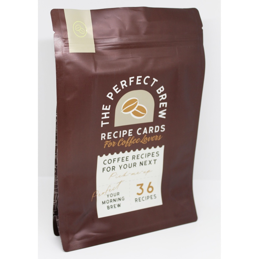 NWT "The perfect brew" recipe cards for coffee lovers